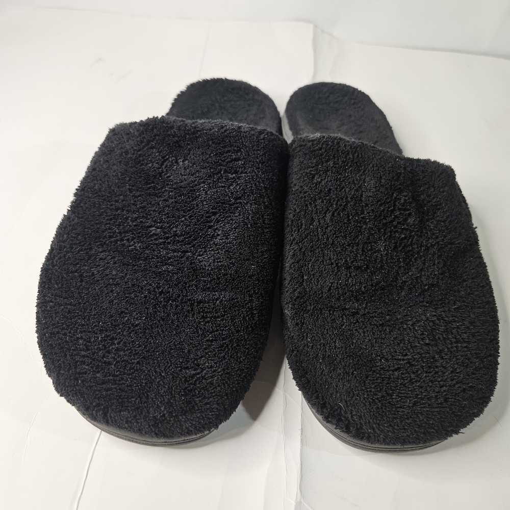 Vionic Indulge Gemma Mule Slippers Slip-On Slide Black Womens Size 9
